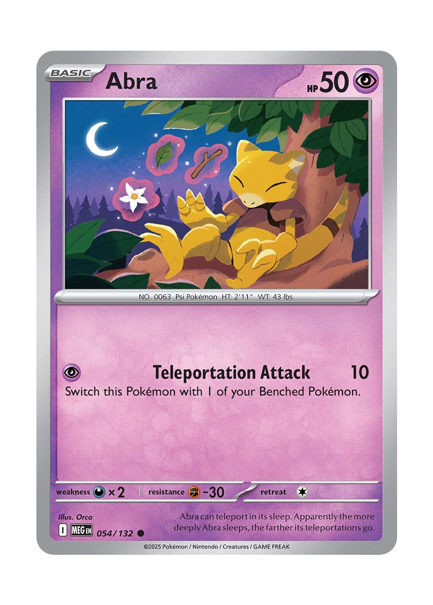 Abra (054/132) - Mega Evolution