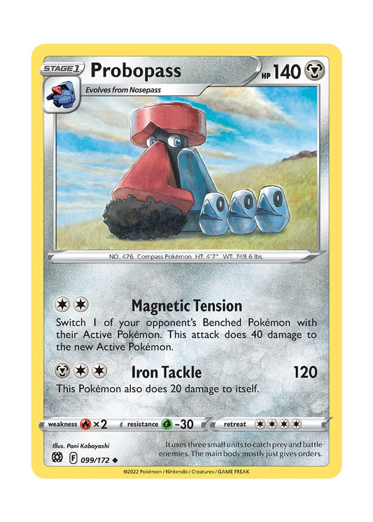 Probopass - Reverse Holo (099/172) - Brilliant Stars