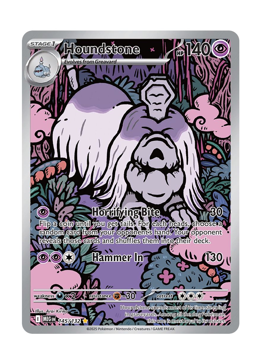 Houndstone (145/132) - Mega Evolution