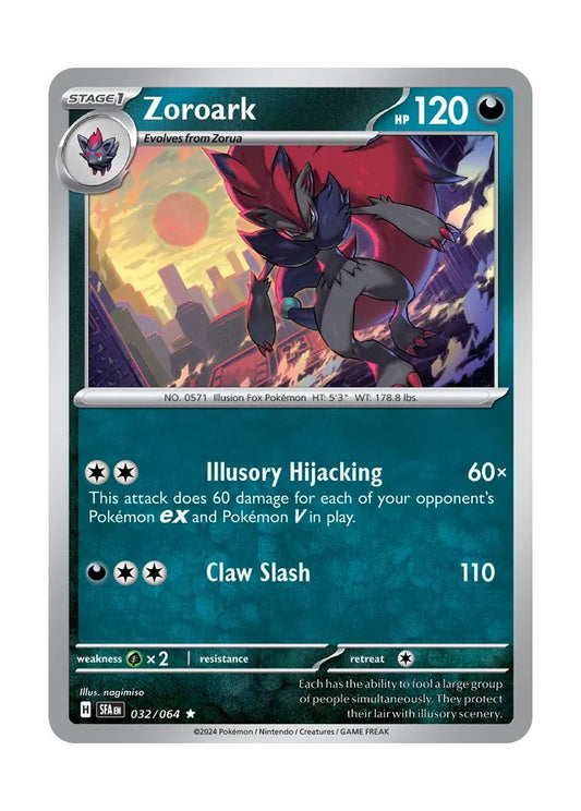 Zoroark (032/64) - Shrouded Fable