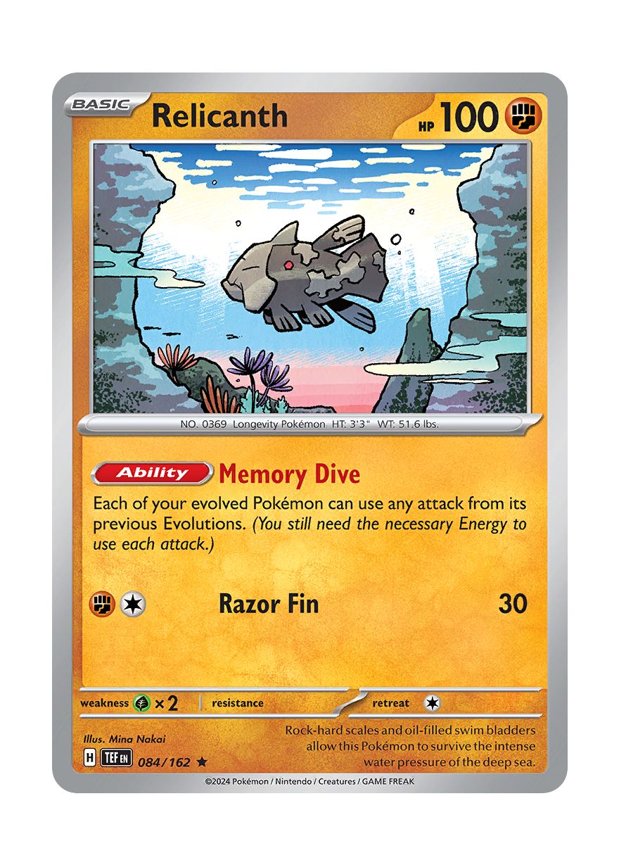 Relicanth (084/162) - Temporal Forces