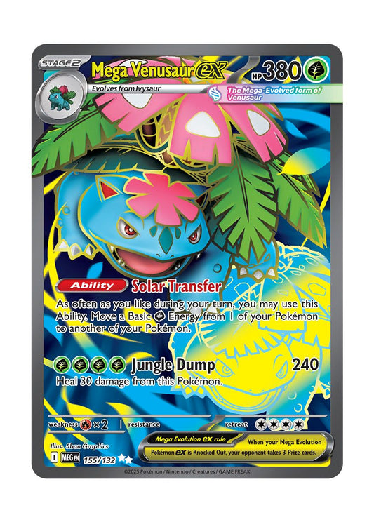 Mega Venusaur ex (155/132) - Mega Evolution