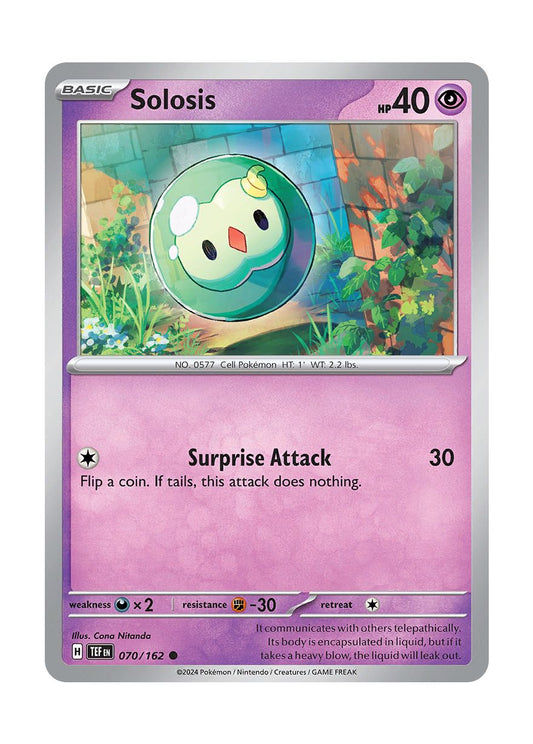 Solosis - Reverse Holo (070/162) - Temporal Forces