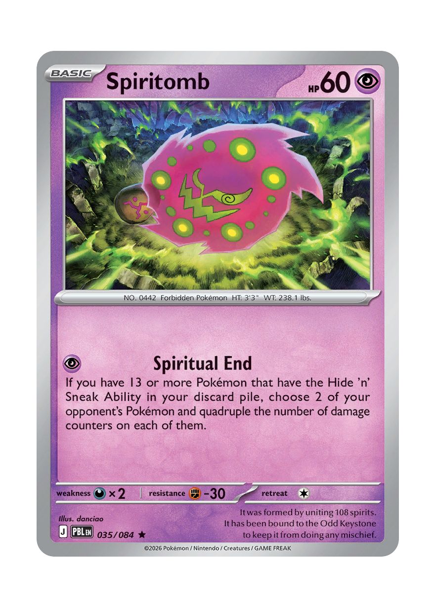 Spiritomb (035/84) - Pitch Black