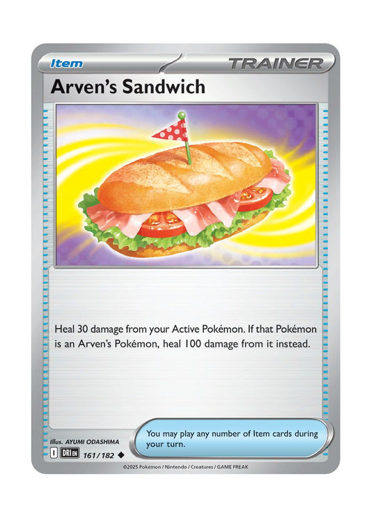 Arven's Sandwich (161/182) - Destined Rivals