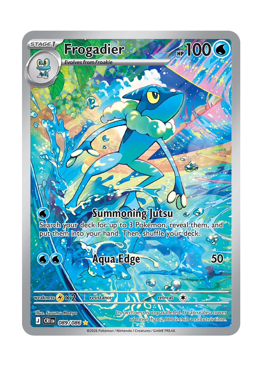 Frogadier (089/86) - Chaos Rising
