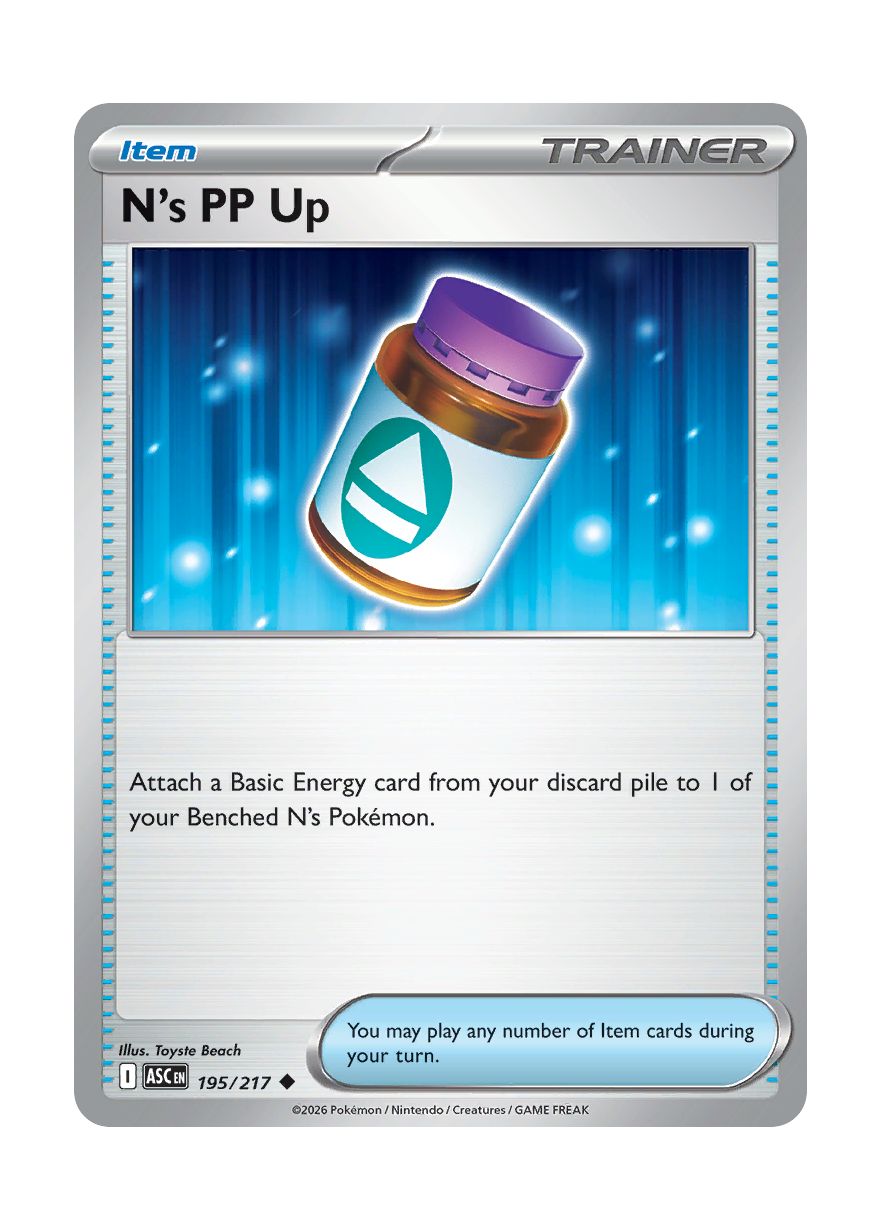 N's PP Up (195/217) - Ascended Heroes
