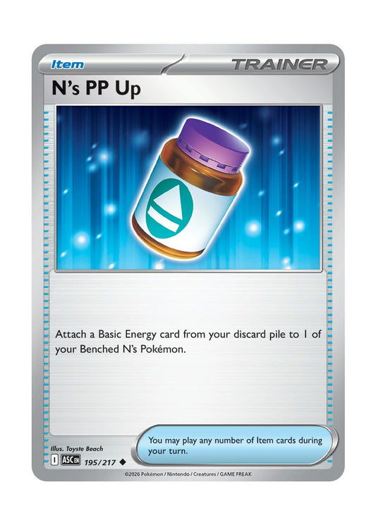 N's PP Up (195/217) - Ascended Heroes