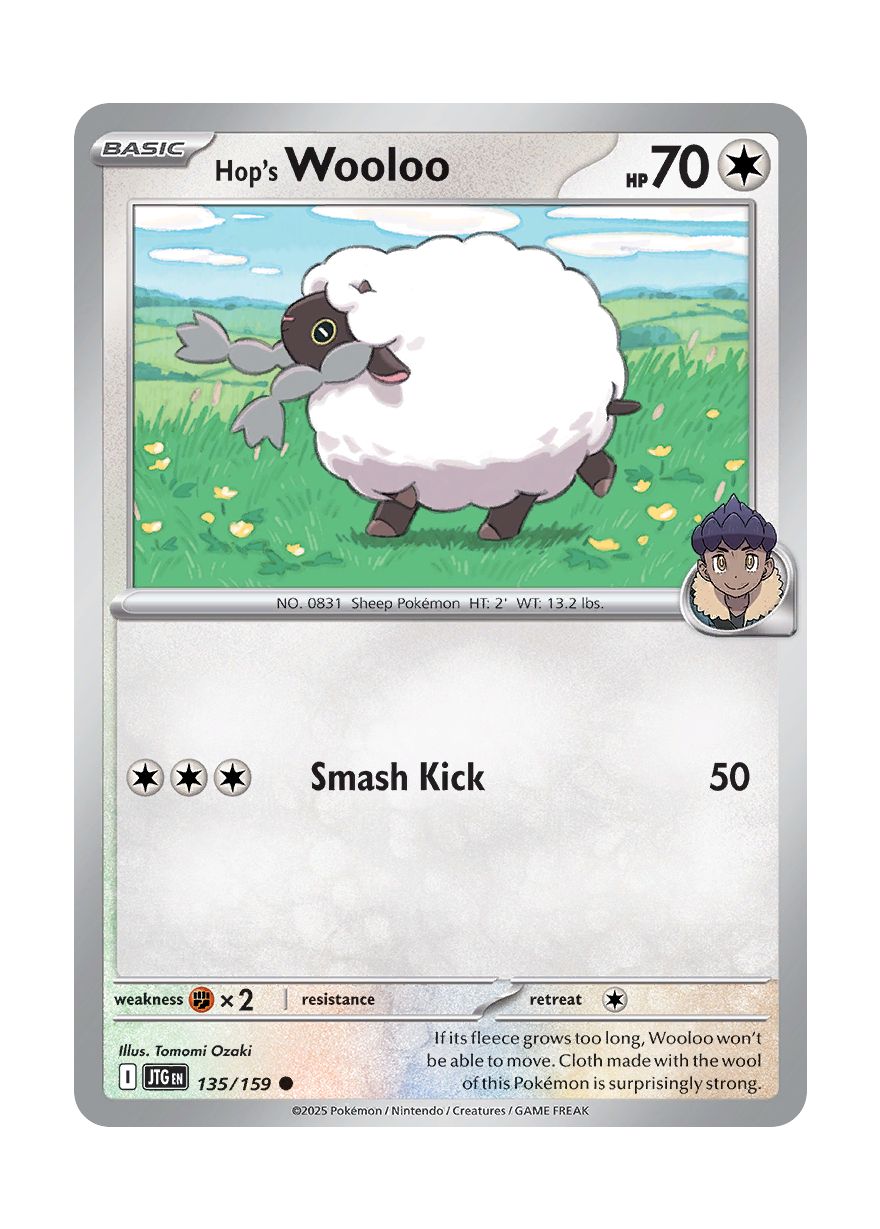 Hop's Wooloo (135/159) - Journey Together