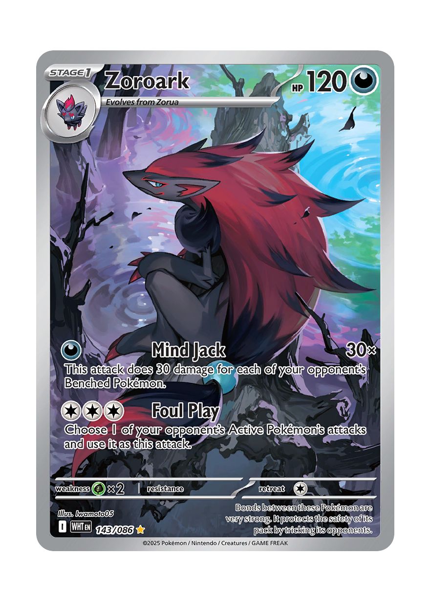 Zoroark (143/86) - White Flare