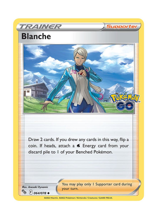 Blanche - Reverse Holo (064/78) - Pokémon GO