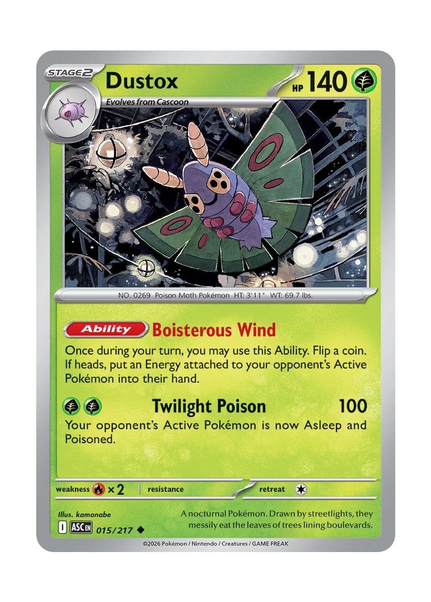 Dustox (015/217) - Ascended Heroes