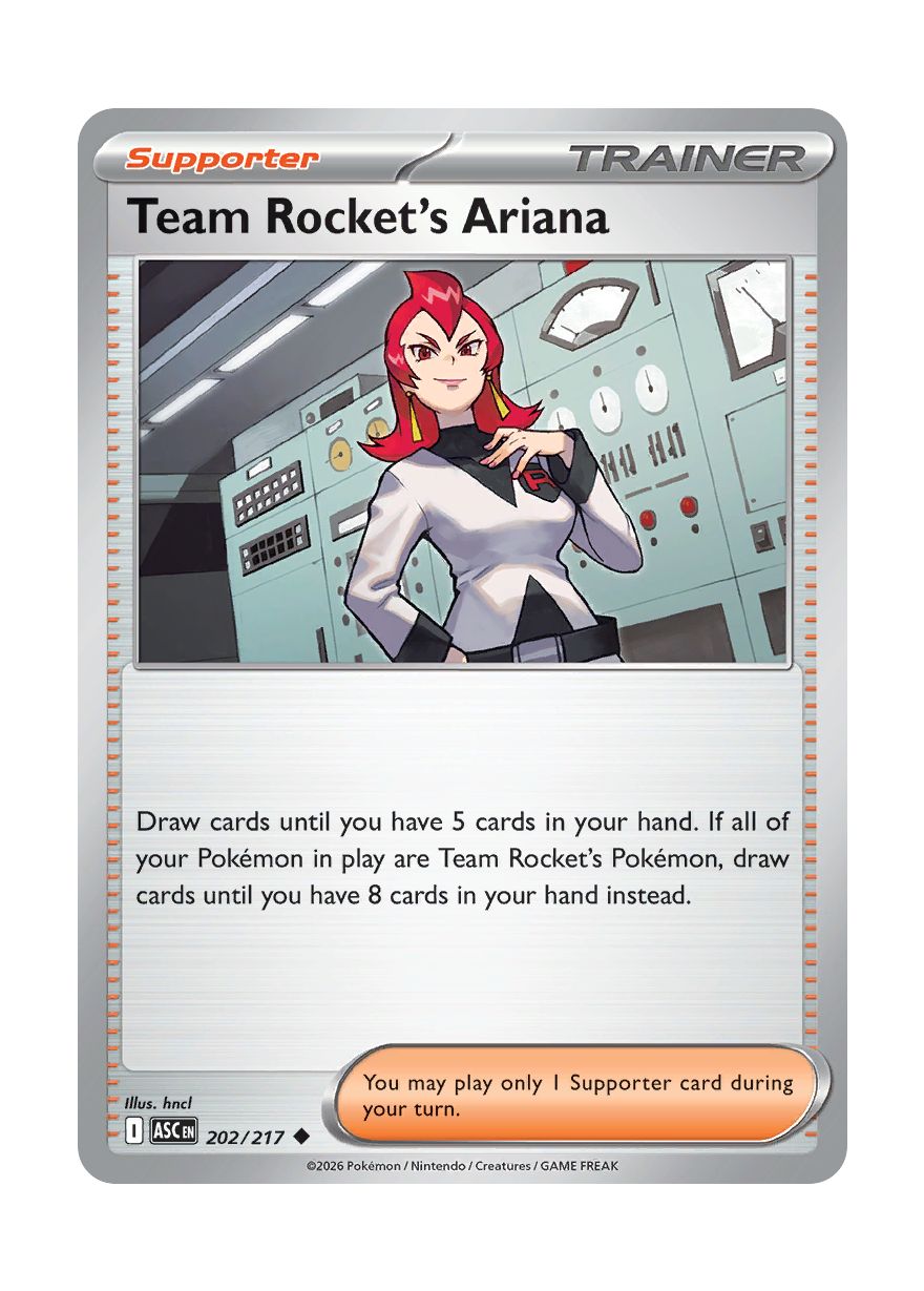 Team Rocket's Ariana (202/217) - Ascended Heroes