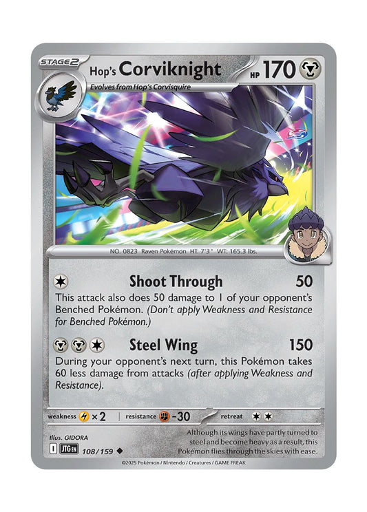 Hop's Corviknight (108/159) - Journey Together