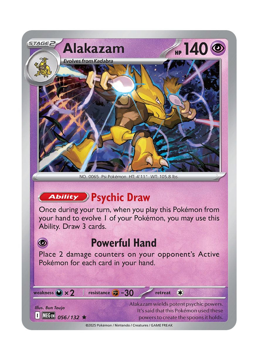Alakazam (056/132) - Mega Evolution