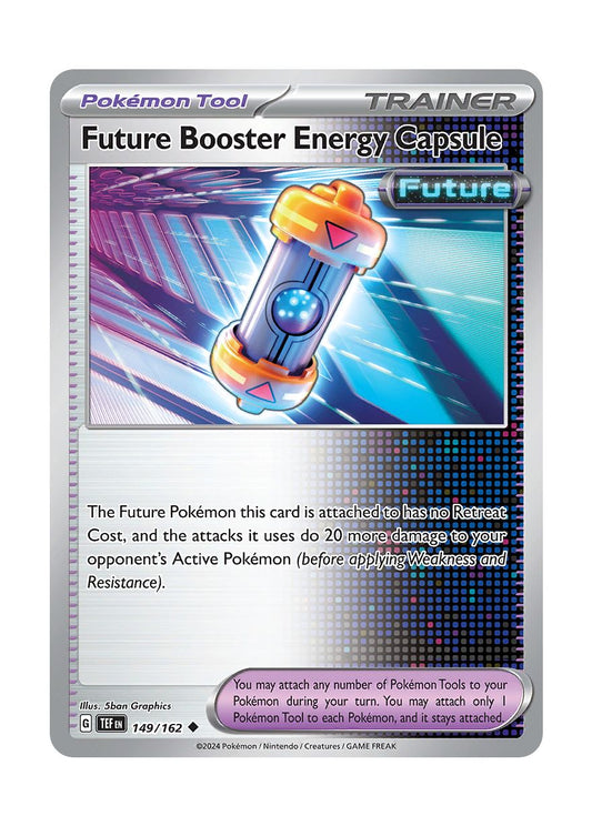 Future Booster Energy Capsule - Reverse Holo (149/162) - Temporal Forces