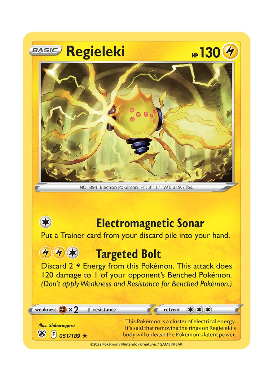 Regieleki - Reverse Holo (051/189) - Astral Radiance