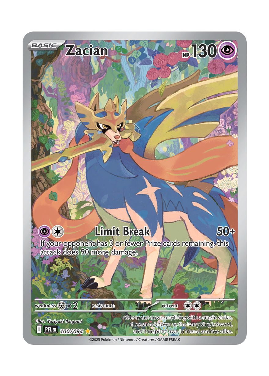 Zacian (100/94) - Phantasmal Flames