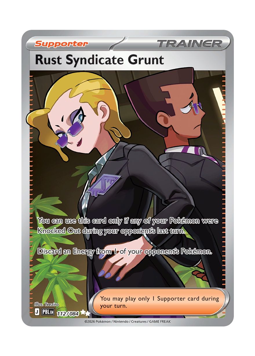 Rust Syndicate Grunt (112/84) - Pitch Black