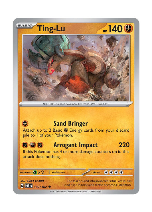 Ting-Lu - Reverse Holo (109/182) - Paradox Rift