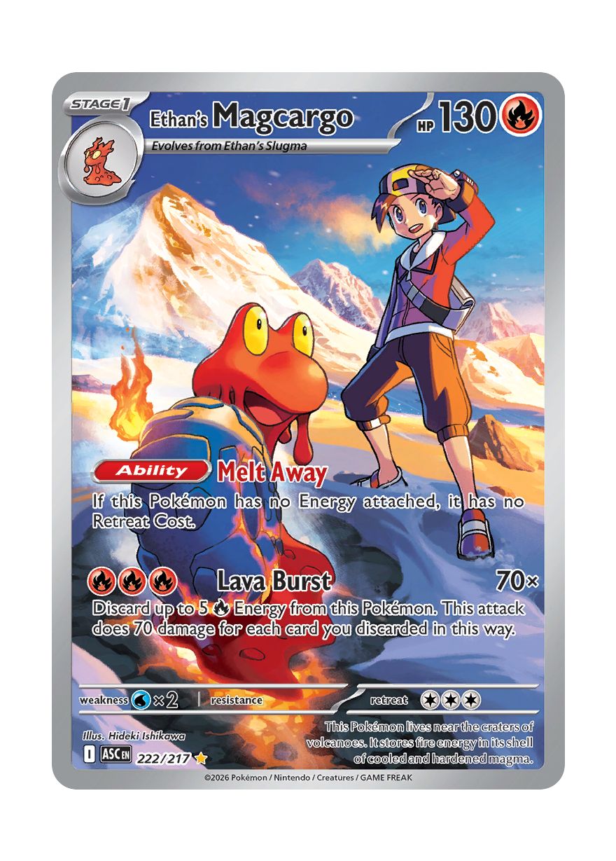 Ethan's Magcargo (222/217) - Ascended Heroes