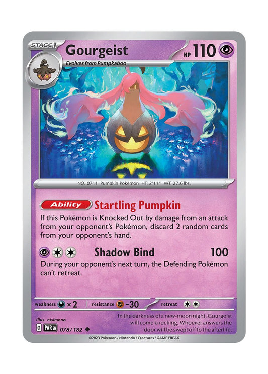 Gourgeist - Reverse Holo (078/182) - Paradox Rift