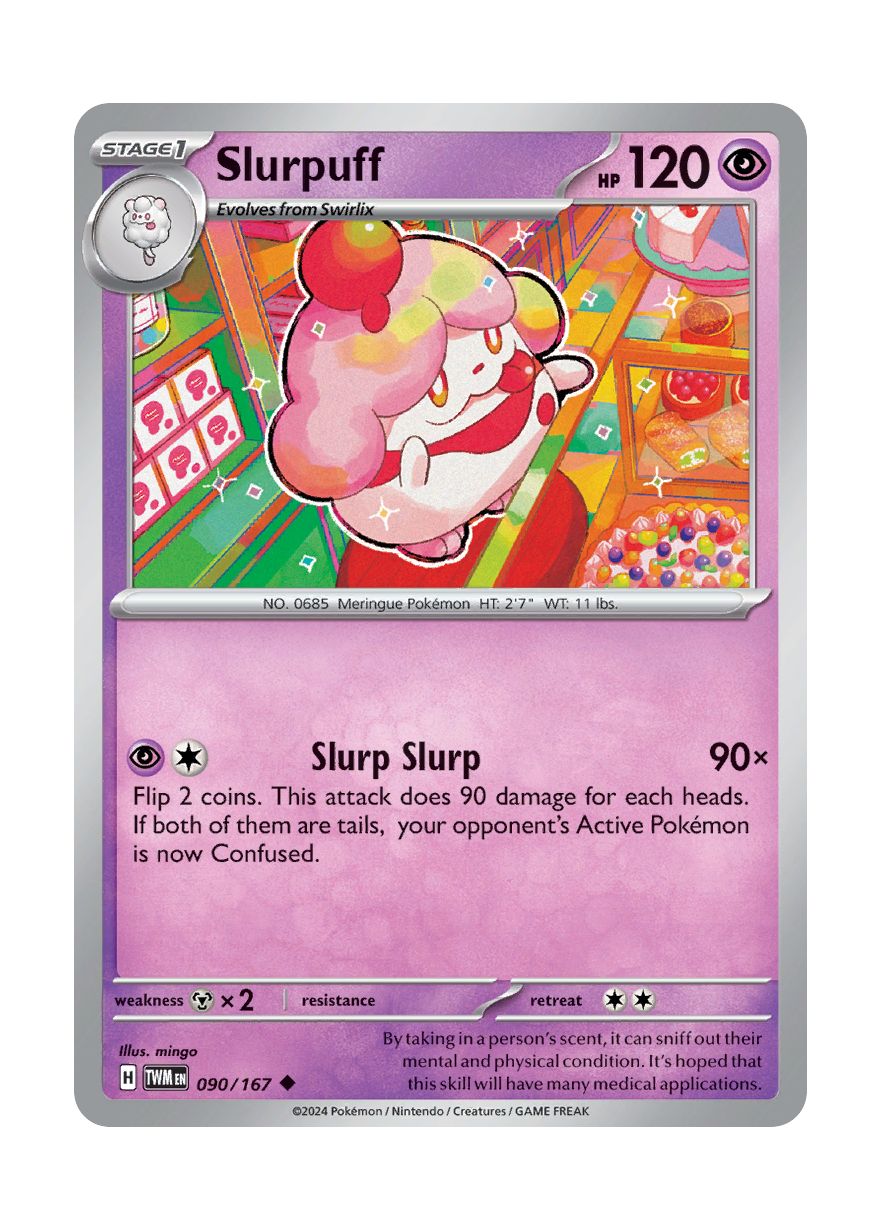 Slurpuff - Reverse Holo (090/167) - Twilight Masquerade