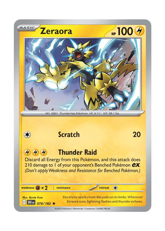 Zeraora (078/182) - Destined Rivals