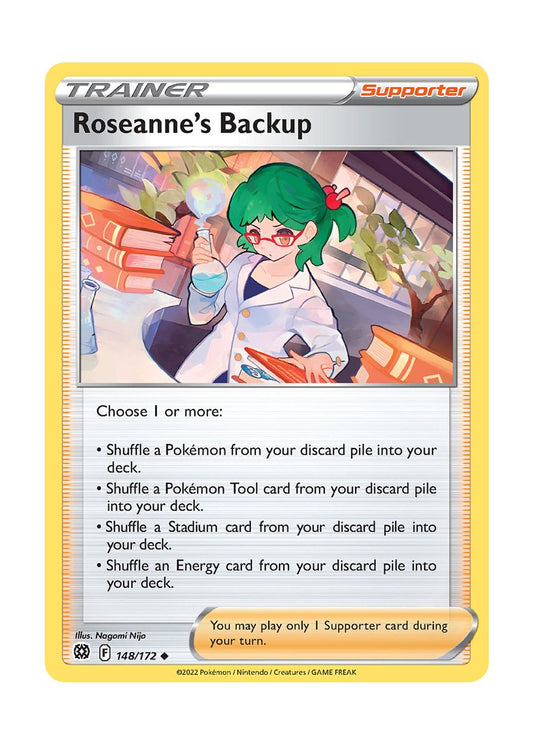 Roseanne's Backup - Reverse Holo (148/172) - Brilliant Stars