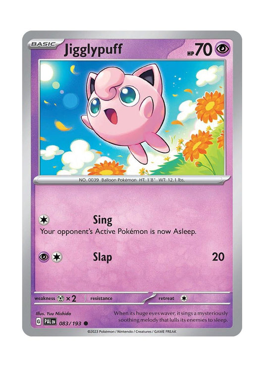 Jigglypuff - Reverse Holo (083/193) - Paldea Evolved