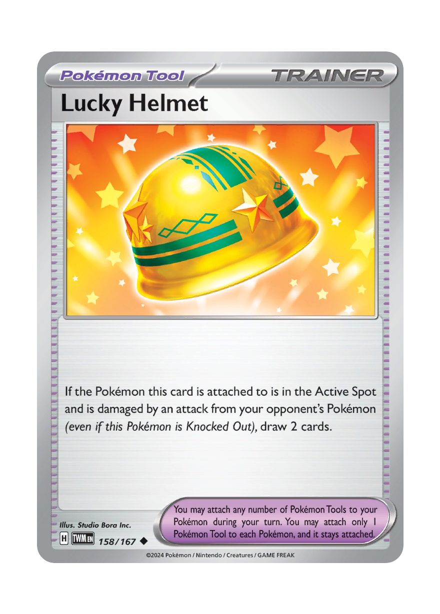 Lucky Helmet - Reverse Holo (158/167) - Twilight Masquerade
