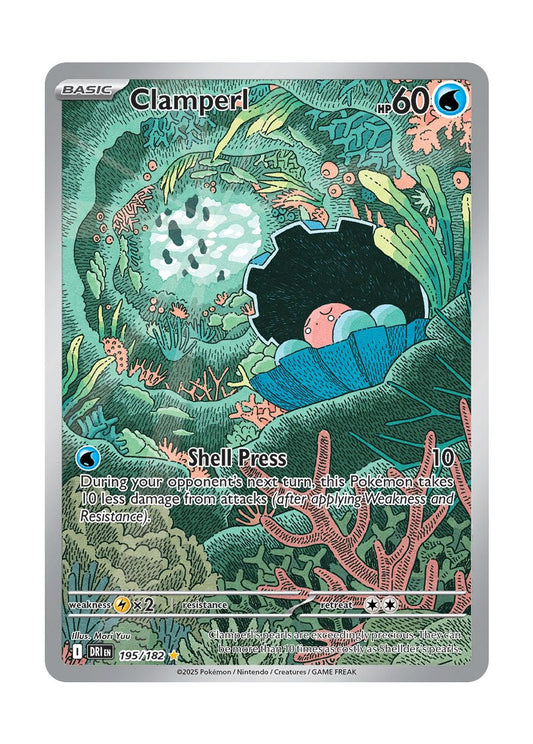 Clamperl (195/182) - Destined Rivals