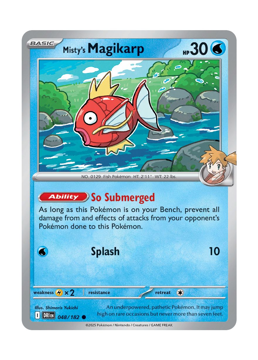 Misty's Magikarp (048/182) - Destined Rivals