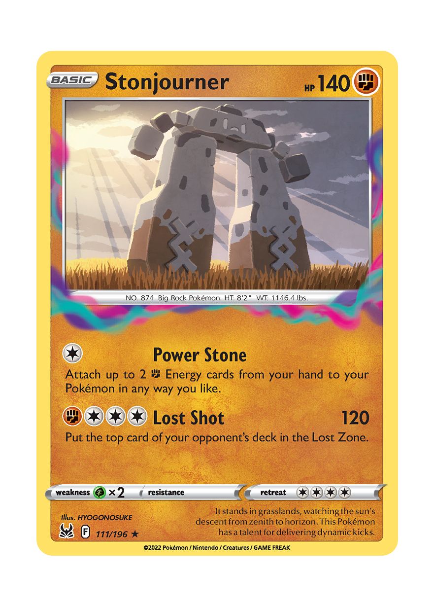 Stonjourner - Reverse Holo (111/196) - Lost Origin