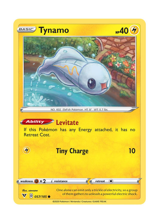 Tynamo - Reverse Holo (057/185) - Vivid Voltage
