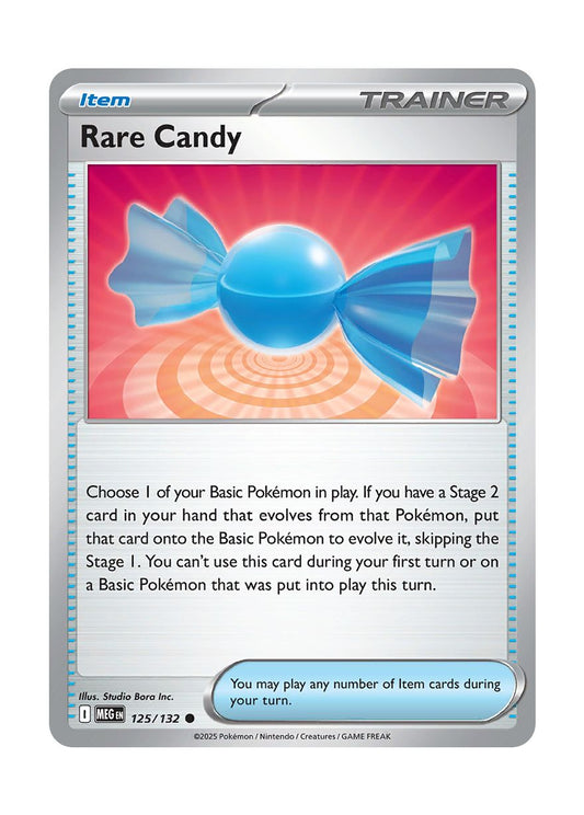 Rare Candy (125/132) - Mega Evolution