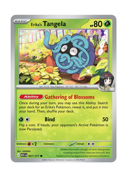 Erika's Tangela (007/217) - Ascended Heroes