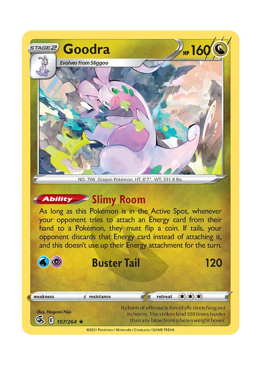 Goodra - Reverse Holo (197/264) - Fusion Strike