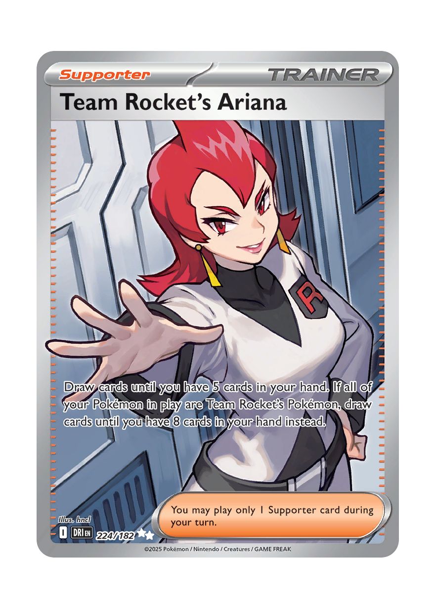 Team Rocket's Ariana (224/182) - Destined Rivals