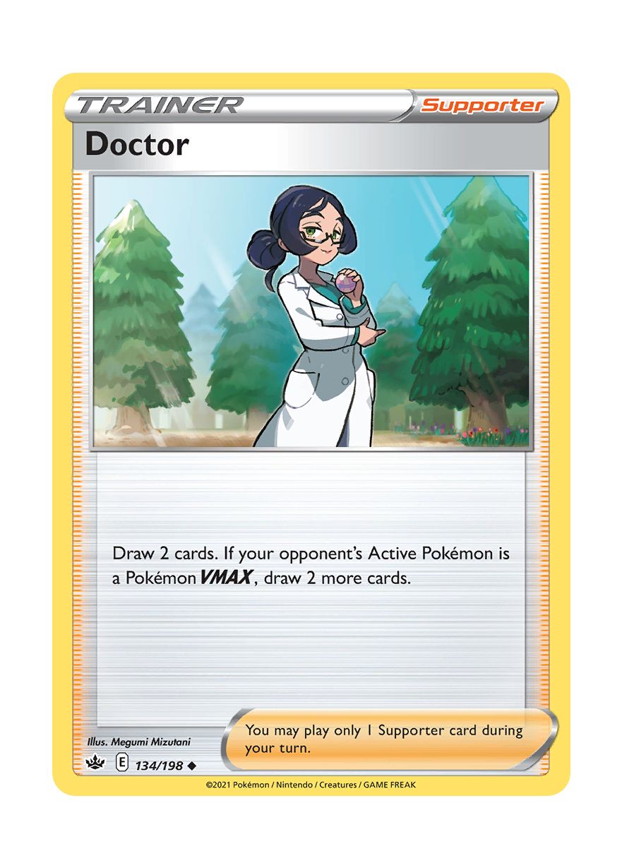 Doctor - Reverse Holo (134/198) - Chilling Reign