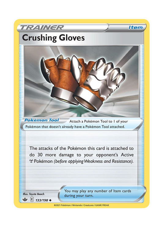 Crushing Gloves - Reverse Holo (133/198) - Chilling Reign