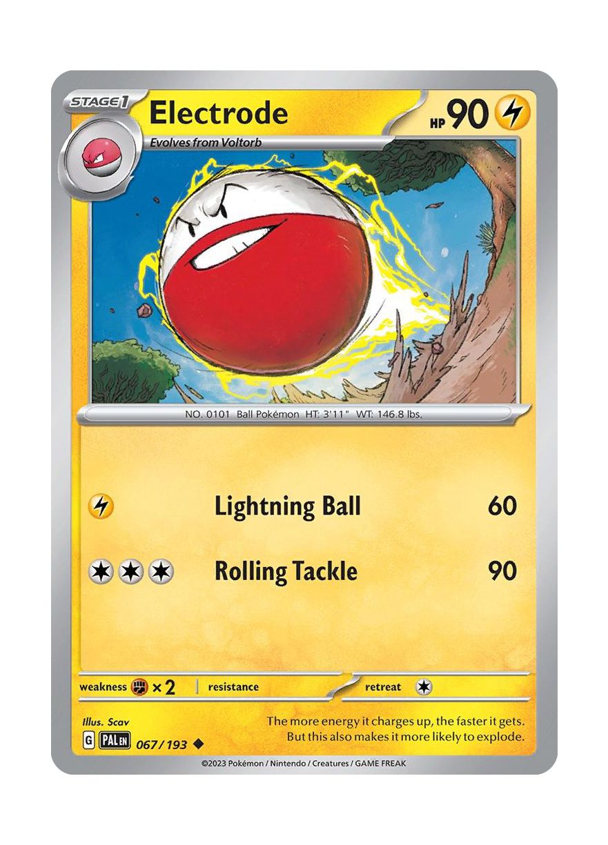 Electrode - Reverse Holo (067/193) - Paldea Evolved