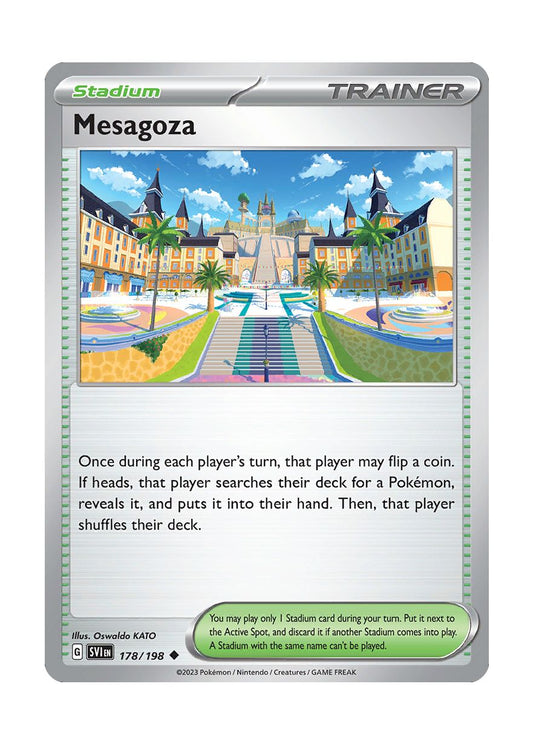Mesagoza - Reverse Holo (178/198) - Scarlet & Violet