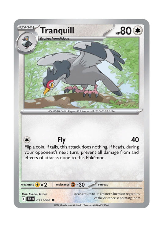 Tranquill (072/86) - Black Bolt