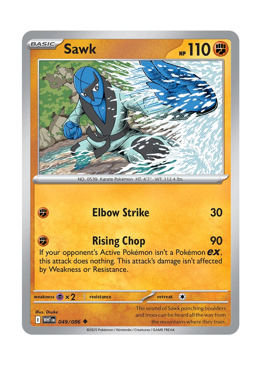 Sawk (049/86) - White Flare