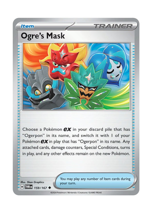 Ogre's Mask - Reverse Holo (159/167) - Twilight Masquerade