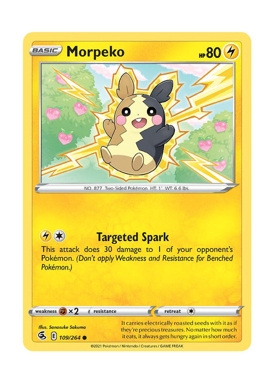 Morpeko - Reverse Holo (109/264) - Fusion Strike