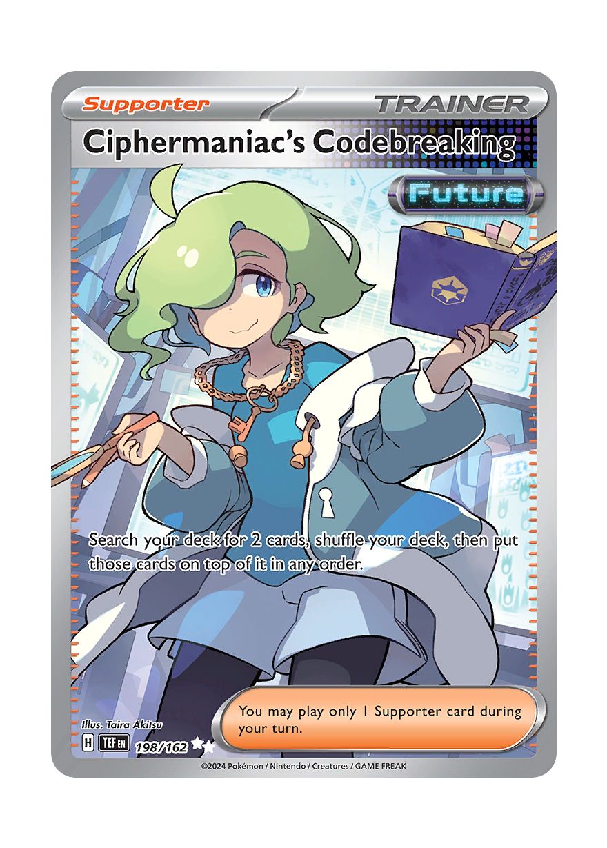 Ciphermaniac's Codebreaking (198/162) - Temporal Forces