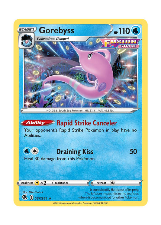 Gorebyss - Reverse Holo (067/264) - Fusion Strike