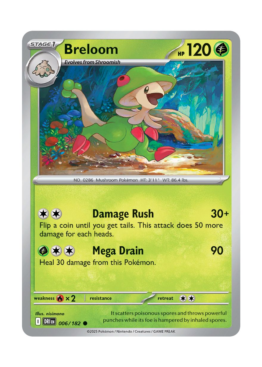 Breloom (006/182) - Destined Rivals